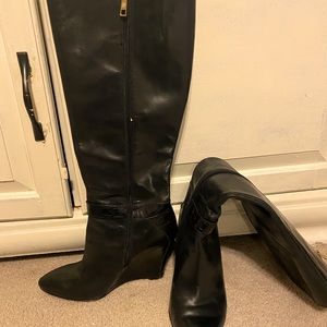 All leather boots